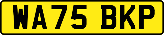 WA75BKP