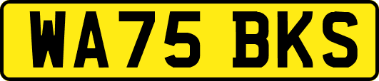 WA75BKS