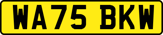WA75BKW