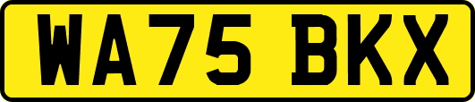 WA75BKX