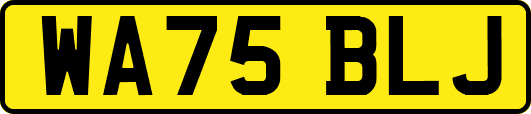 WA75BLJ