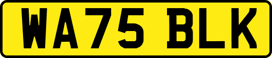 WA75BLK