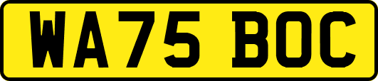 WA75BOC