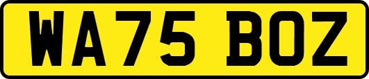 WA75BOZ
