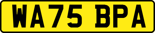 WA75BPA
