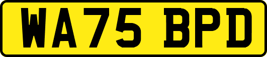 WA75BPD