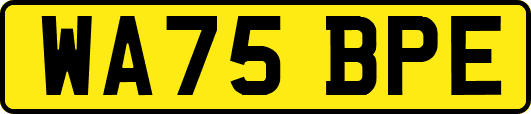 WA75BPE