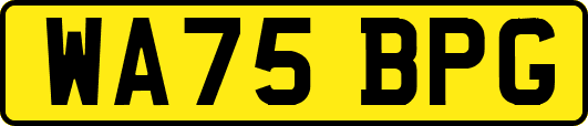 WA75BPG