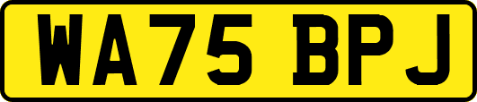WA75BPJ
