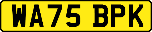 WA75BPK