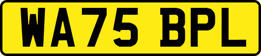 WA75BPL