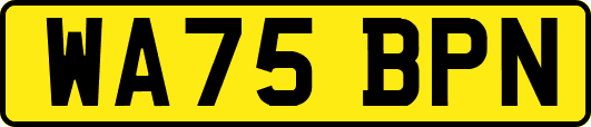 WA75BPN