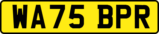 WA75BPR