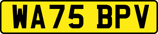 WA75BPV