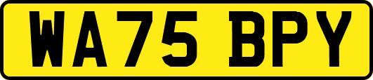 WA75BPY