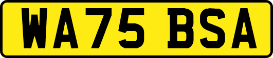 WA75BSA