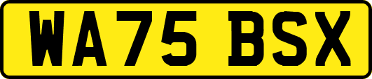 WA75BSX