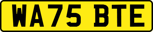 WA75BTE