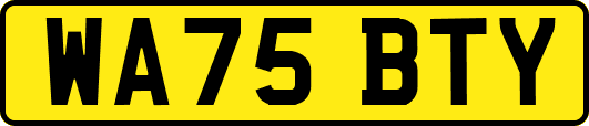 WA75BTY