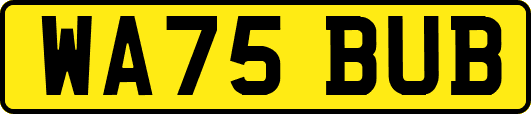 WA75BUB