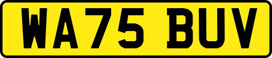 WA75BUV