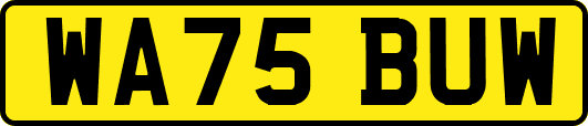 WA75BUW
