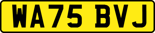 WA75BVJ