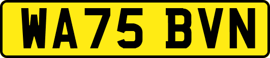 WA75BVN