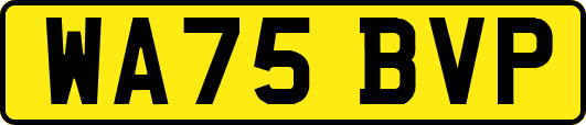 WA75BVP