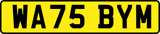 WA75BYM