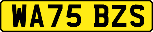WA75BZS
