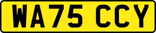 WA75CCY