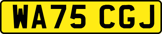 WA75CGJ