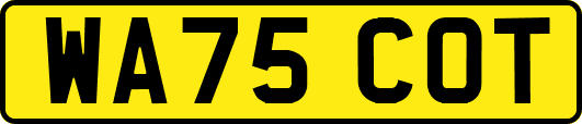 WA75COT
