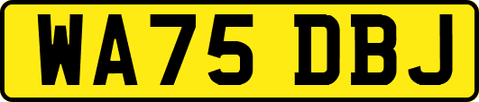 WA75DBJ