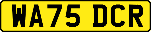 WA75DCR
