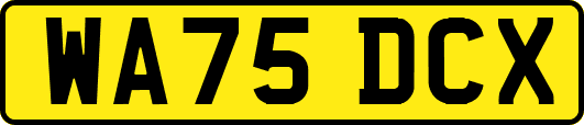 WA75DCX