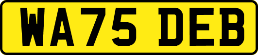 WA75DEB