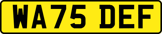 WA75DEF
