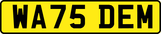 WA75DEM