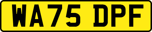 WA75DPF