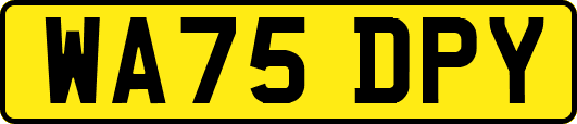 WA75DPY