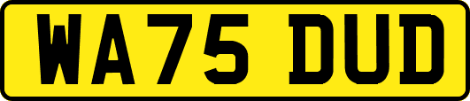 WA75DUD