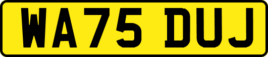 WA75DUJ