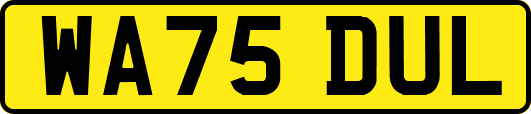 WA75DUL