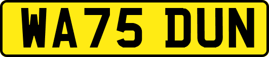 WA75DUN