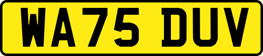 WA75DUV