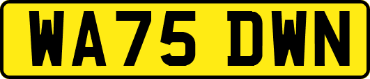 WA75DWN