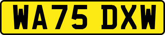 WA75DXW