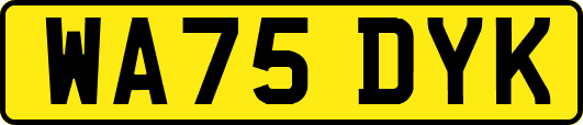 WA75DYK
